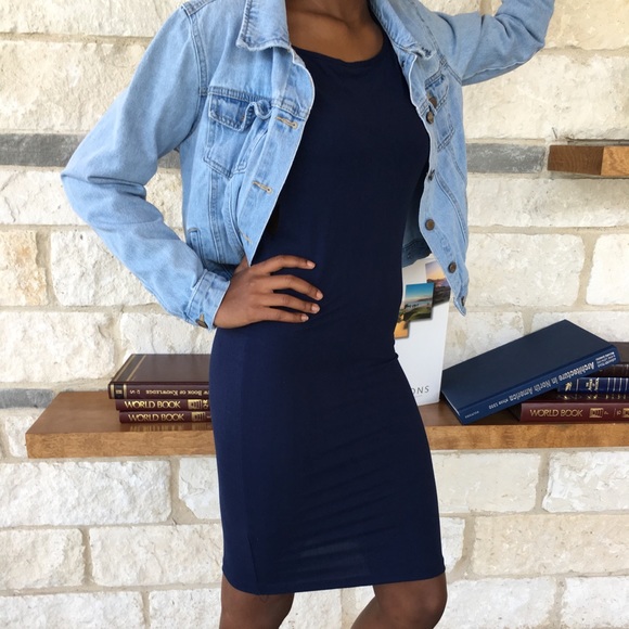 Comfy Blue dress - Picture 3 of 3